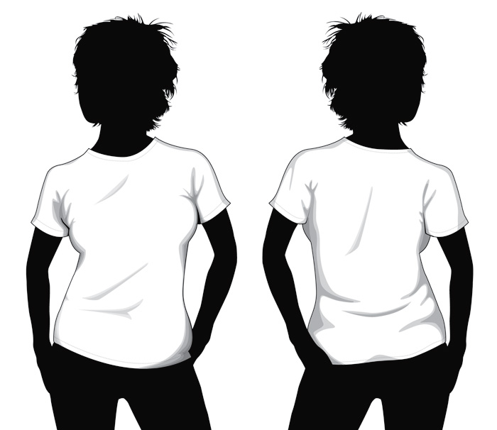 T Shirt Template For Kids