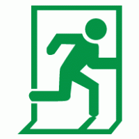 Emergency exit clipart