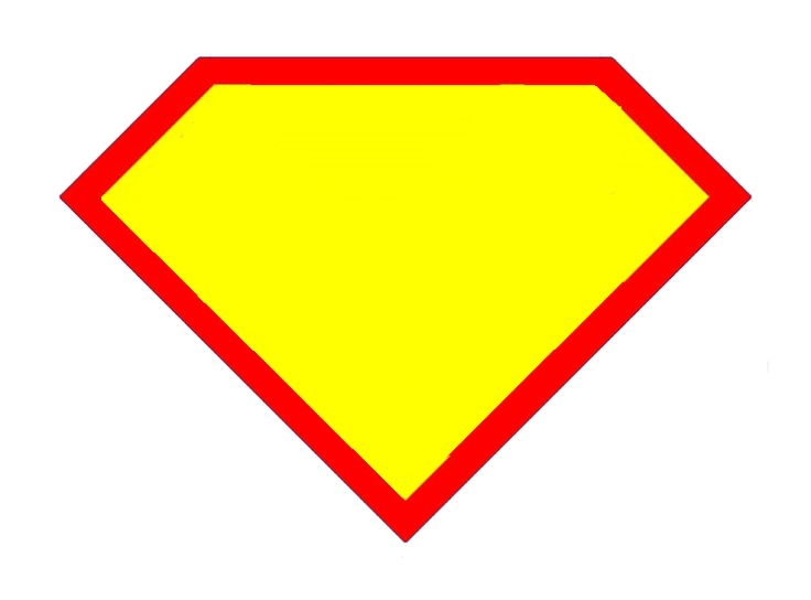 Superman Symbol With Different Letters | Free Download Clip Art ...