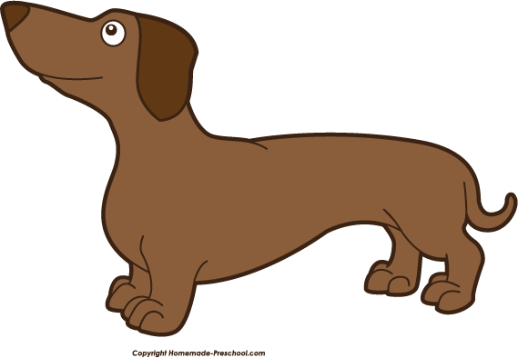 Thanksgiving dachshund clipart