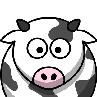 Cute Cow Cartoon