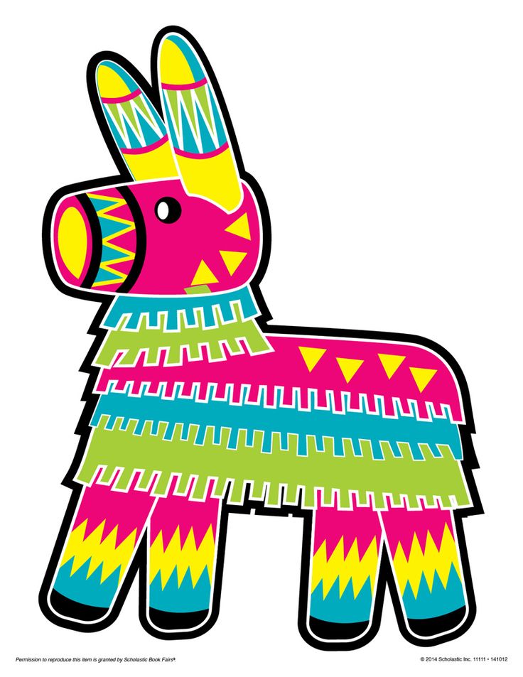 The christmas pinata clipart