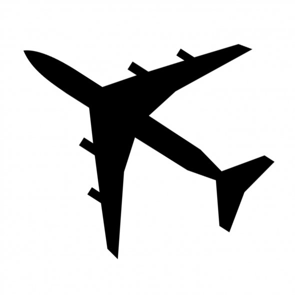 Aeroplane Stencil - ClipArt Best