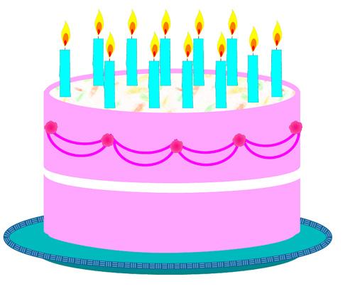 46+ Chocolate Birthday Cake Clipart