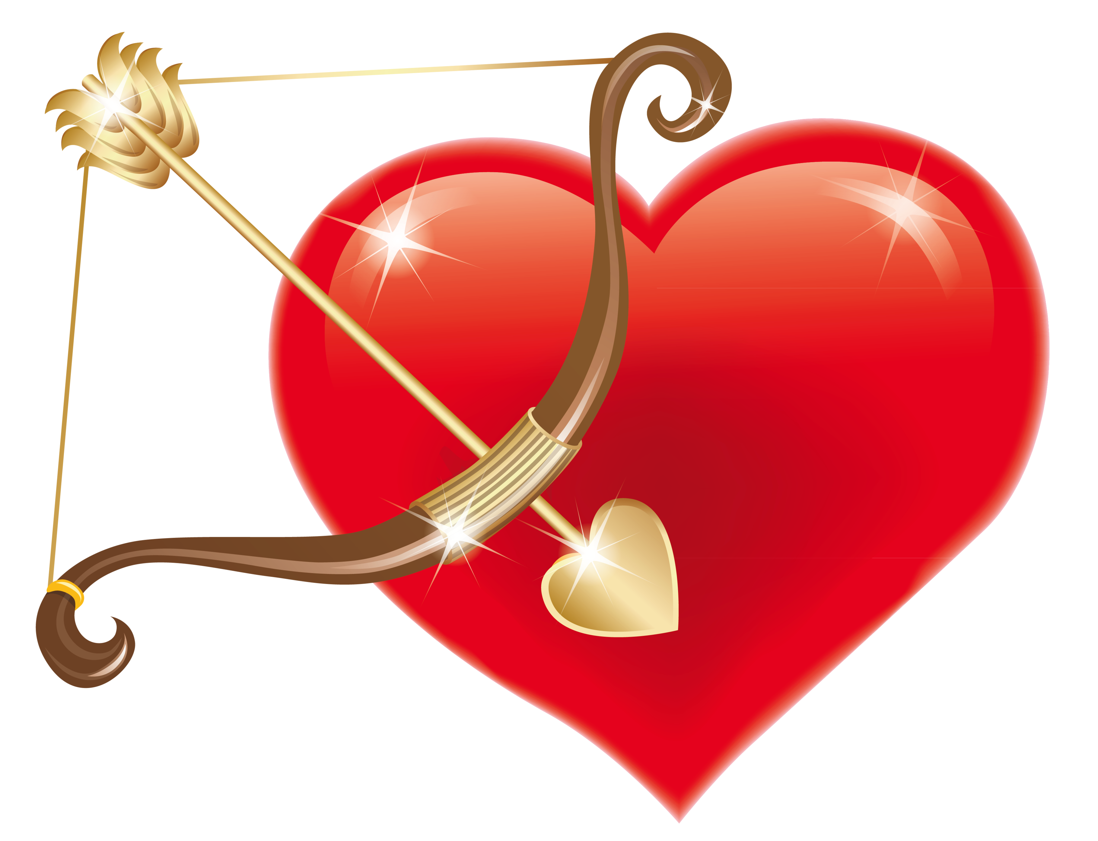 Cupids Heart Clipart - Free to use Clip Art Resource