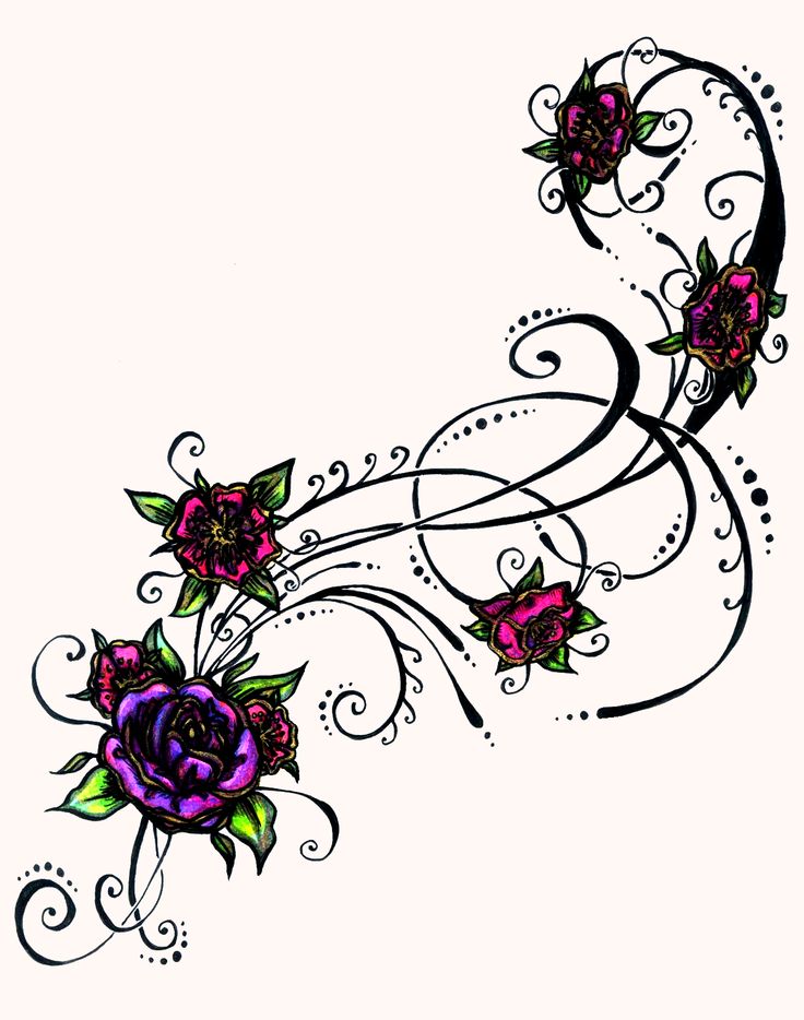 Flower Tattoo Images | Free Download Clip Art | Free Clip Art | on ...