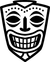 Tiki Mask Template - ClipArt Best