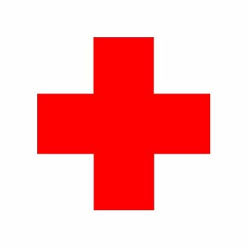 2x) Red Cross - First Aid - Sticker - Decal - Die Cut: Amazon.co ...