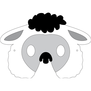 Silhouette Design Store - View Design #32272: sheep mask