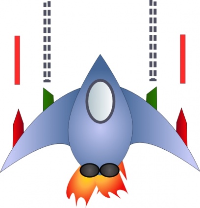 Spaceship Vector | Free Download Clip Art | Free Clip Art | on ...