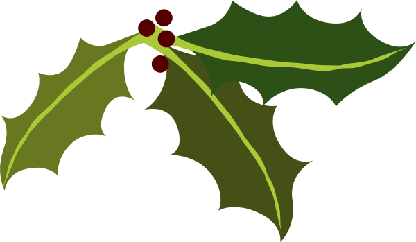 Cartoon Holly Leaves | Free Download Clip Art | Free Clip Art | on ...