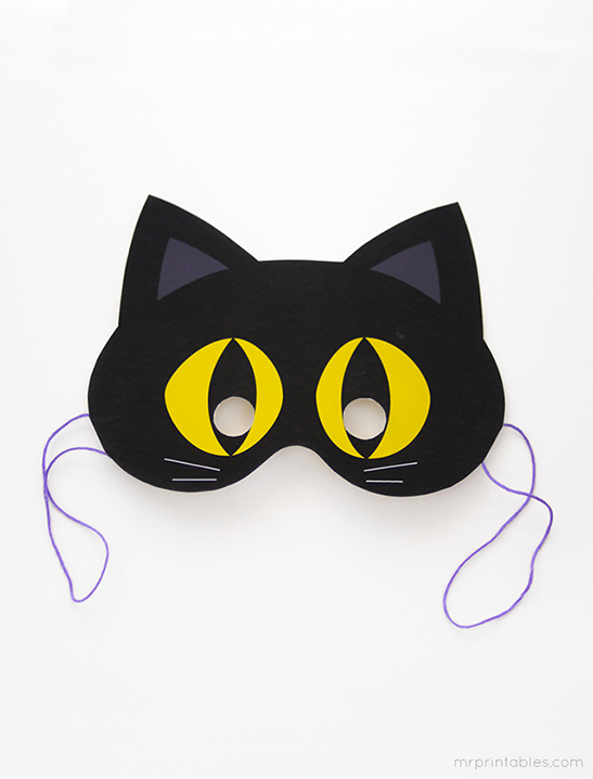 Printable Halloween Masks - Mr Printables