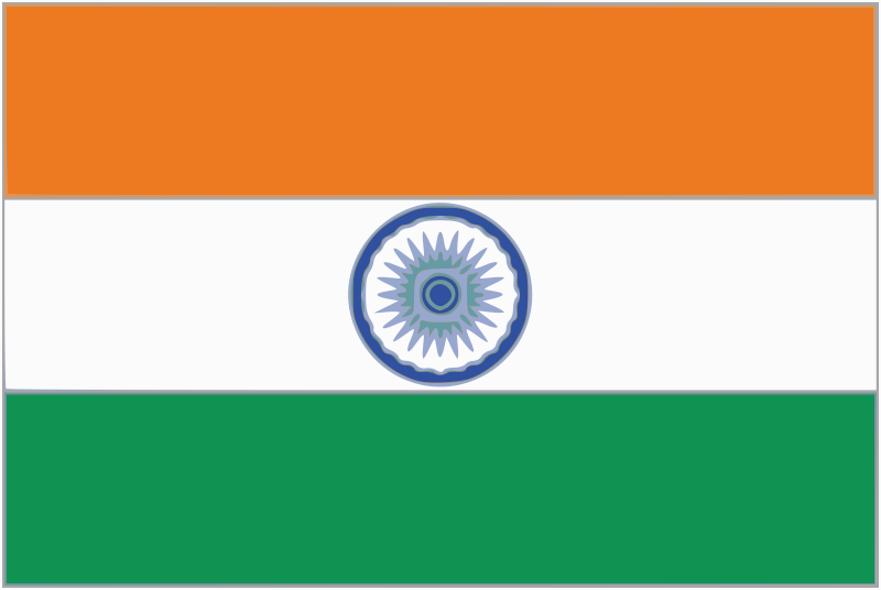 Clipart - India flag