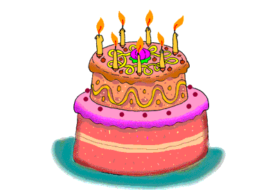 Birthday Cake Animated - ClipArt Best