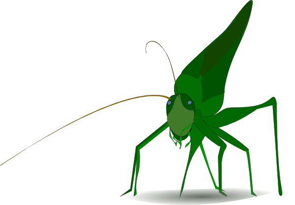 Emeza Grasshopper clip art - vector clip art online, royalty free ...
