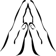 Praying Hands Sticker