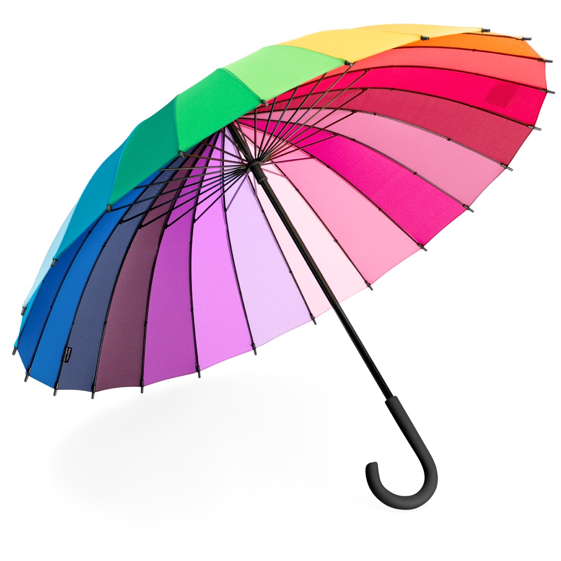 Color Wheel Stick Umbrella
