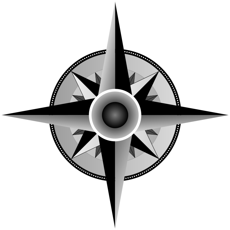 Picture Of A Compass Rose - ClipArt Best