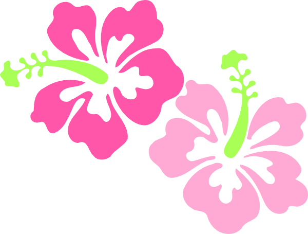 Hibiscus clip art - vector clip art online, royalty free & public ...