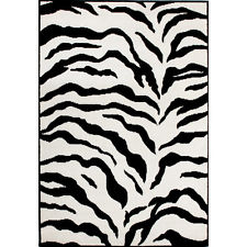 Zebra Print Rug