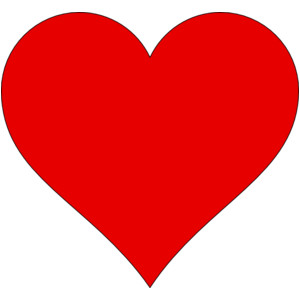 Clip Art Heart Outline - Free Clipart Images