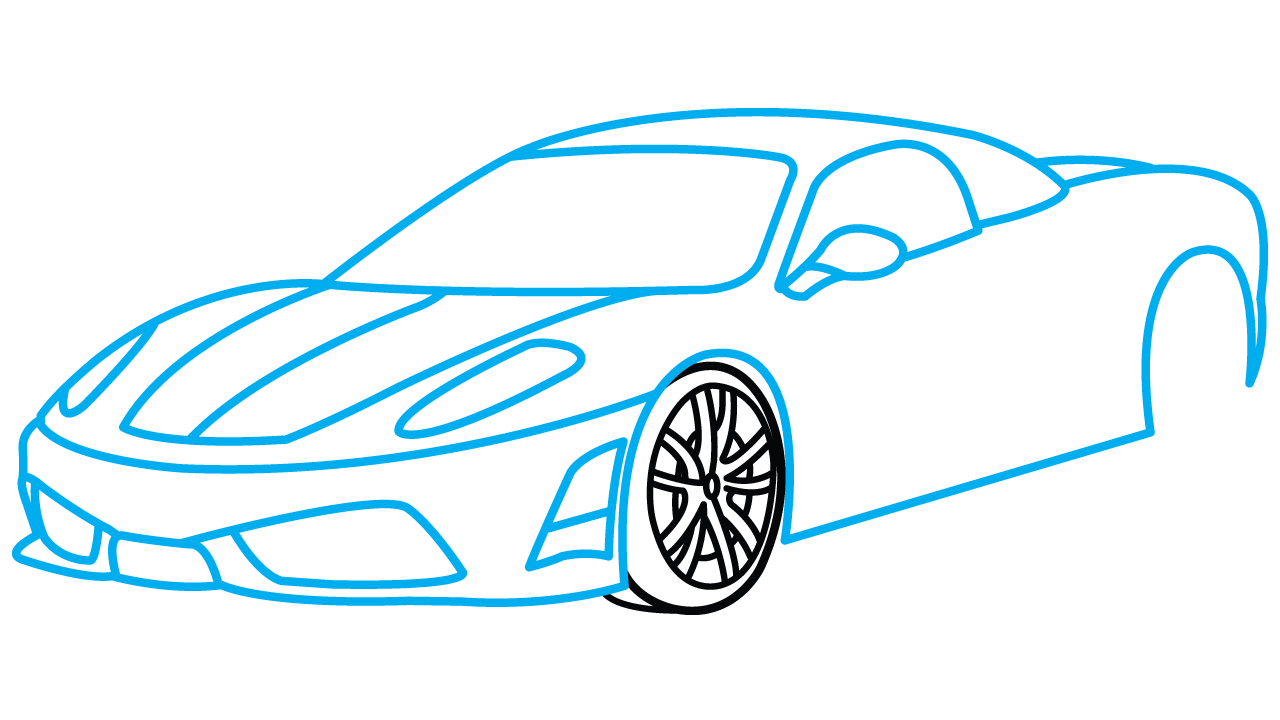 clipart doodle car