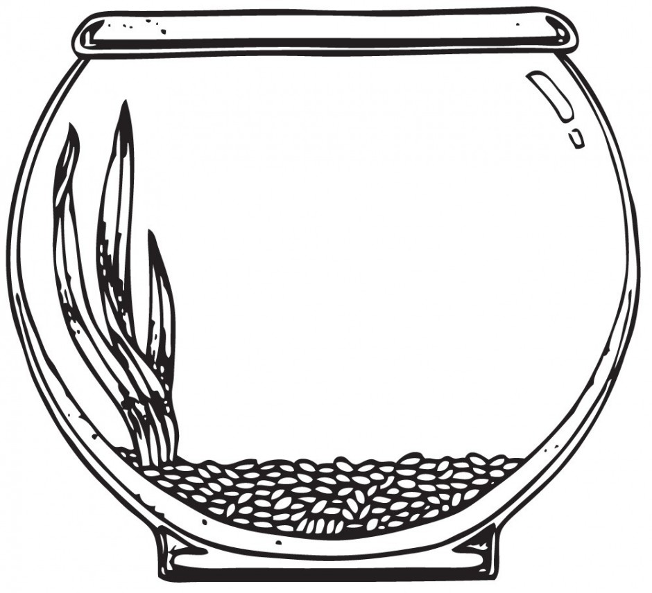 Fish Bowl Clipart
