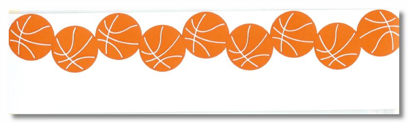 Basketball Border Clip Art - Free Clipart Images