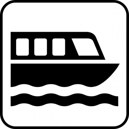 Download Map Symbols Boat clip art Vector Free