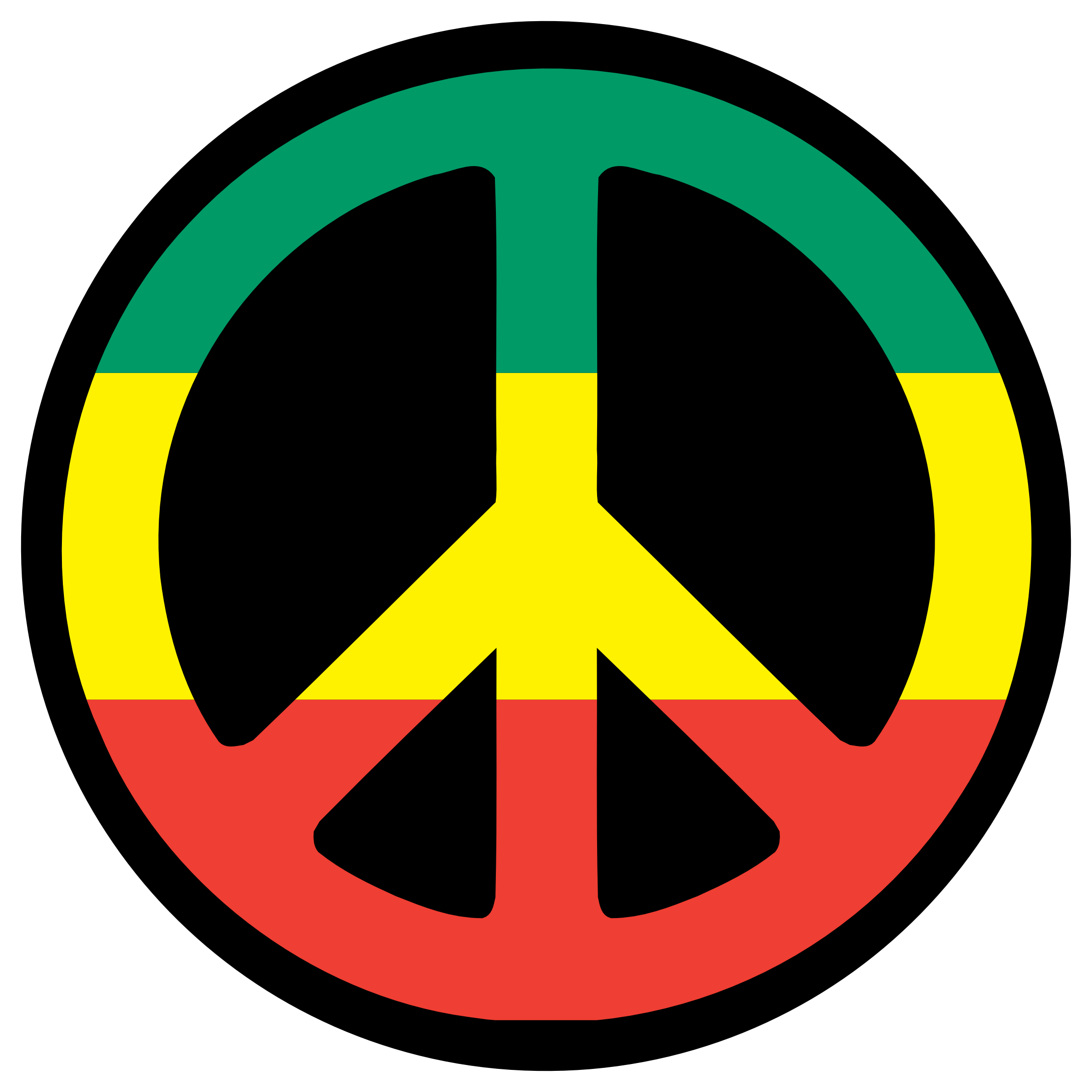 Pix For > Rasta Peace Sign Hand