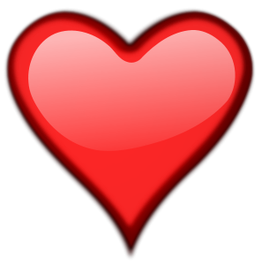 Heart Gloss 3 Clipart, vector clip art online, royalty free design ...