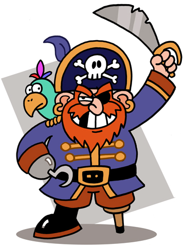 Pirate Clip Art Free - Free Clipart Images