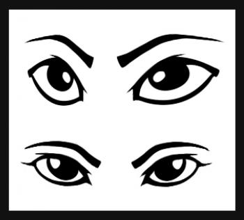 Asian Cartoon Eyes - ClipArt Best