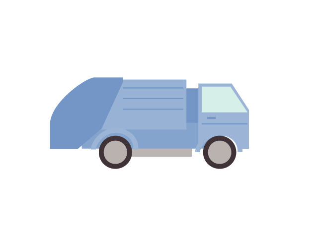 Trash Truck Clipart