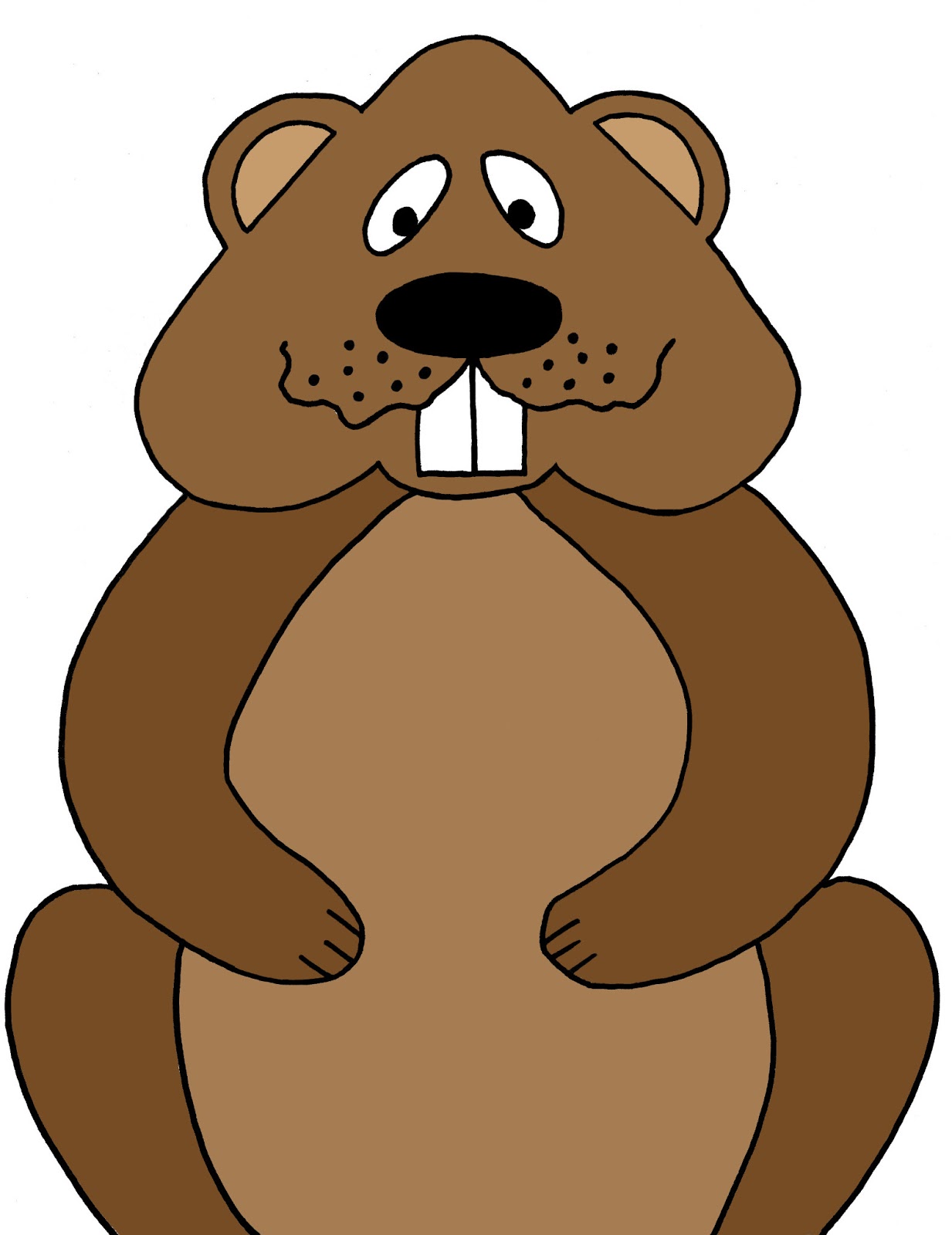 Cartoon Pictures Of Groundhogs ClipArt Best