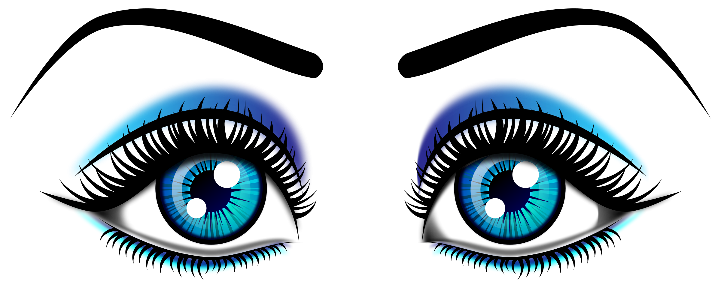Human eyes clipart for kids