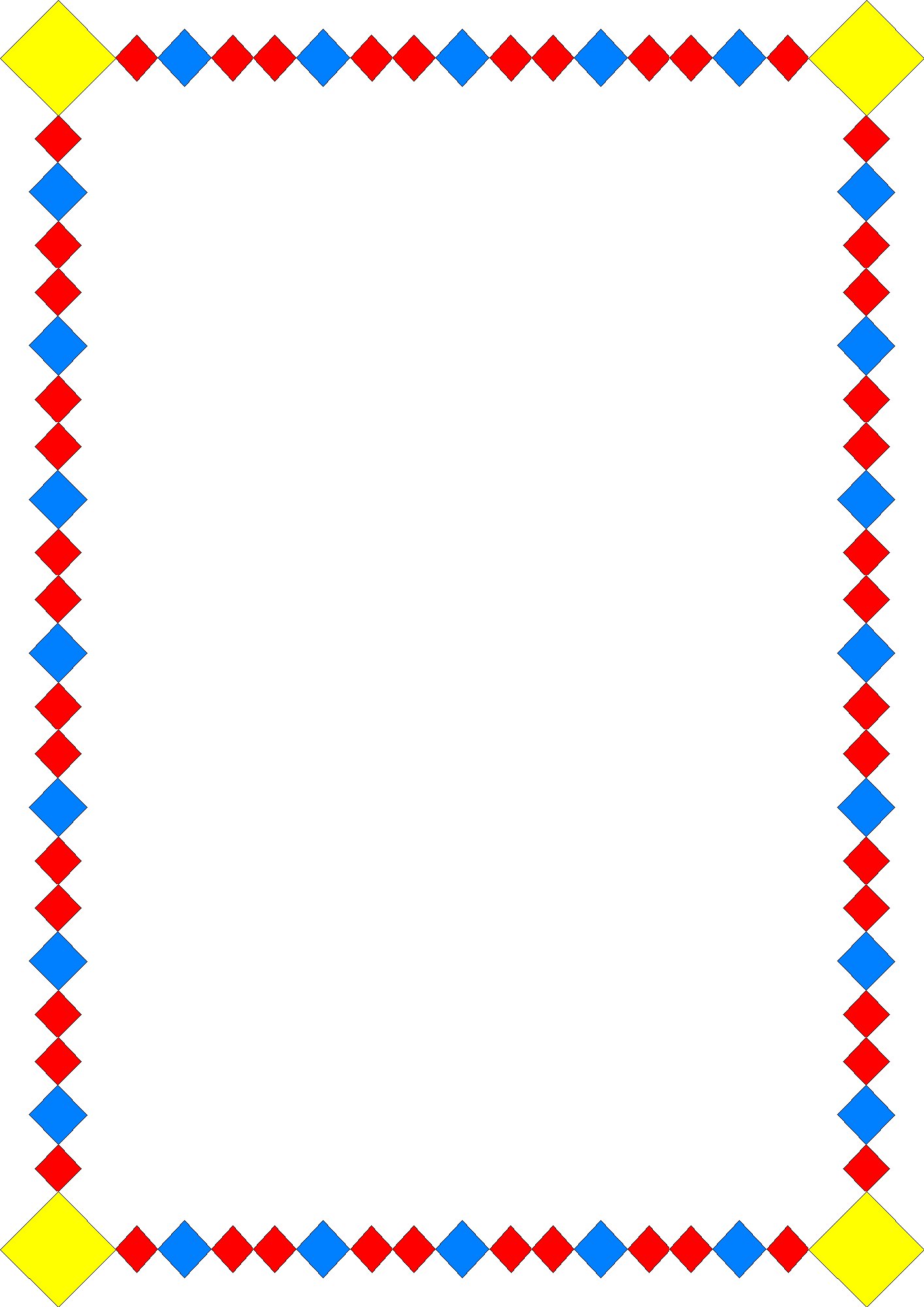 Clipart picture frame borders