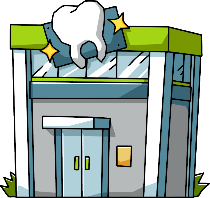 Dentist Building Clipart
