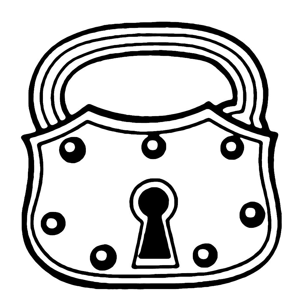free clipart lock