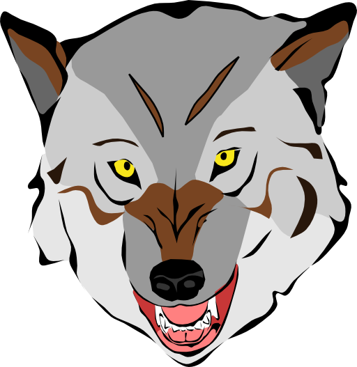 Free wolf clipart clip art image of - Clipartix