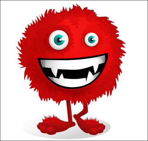 Funny Monster Clipart