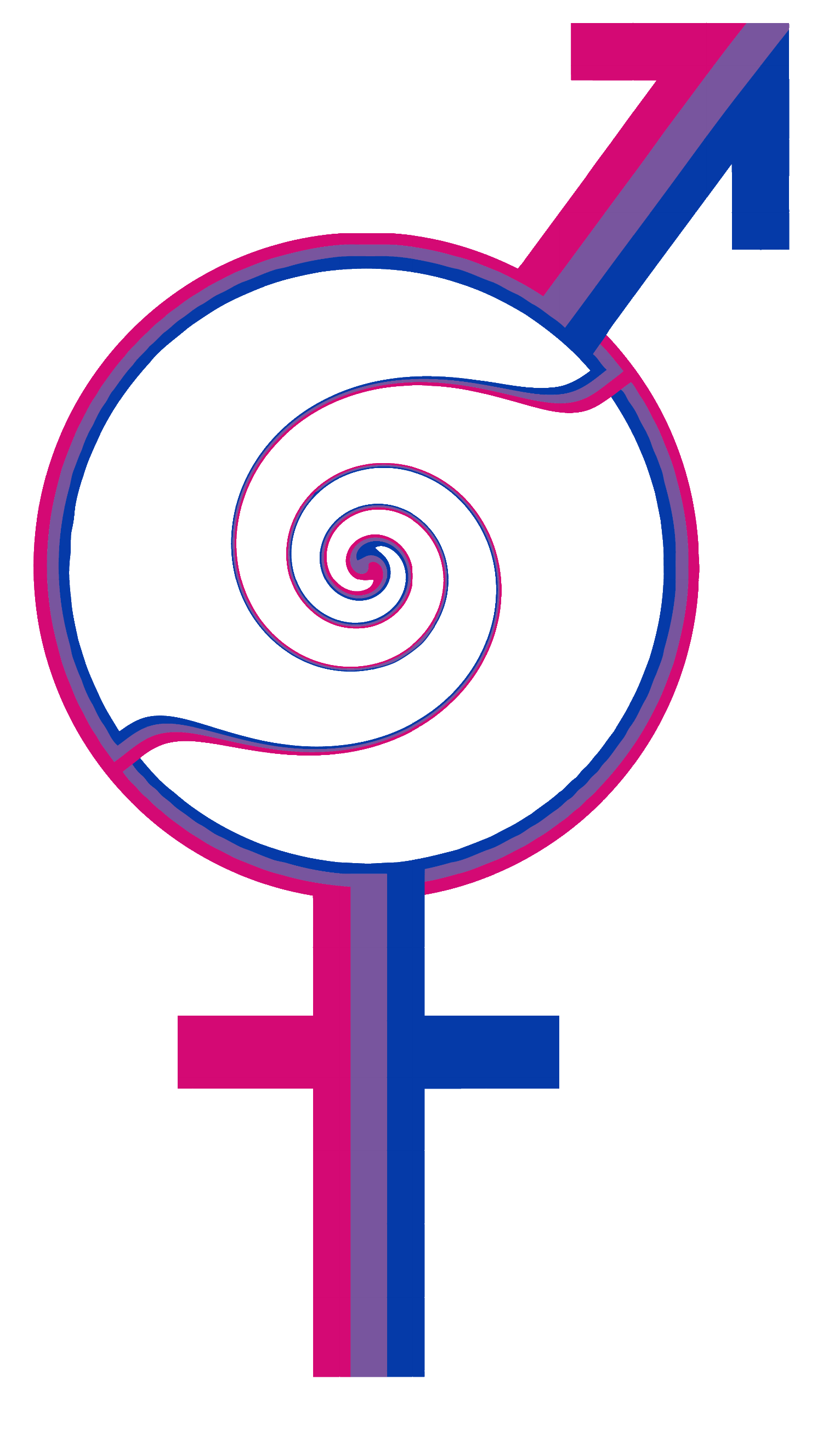 Bisexual Symbol by TheDrifterWithin on DeviantArt