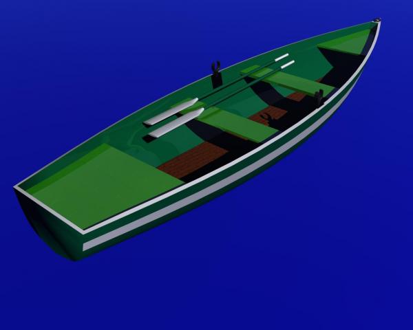 Rowboat - 3D Model - ShareCG