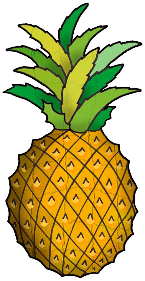 pineapple clipart - Vergilis Clipart