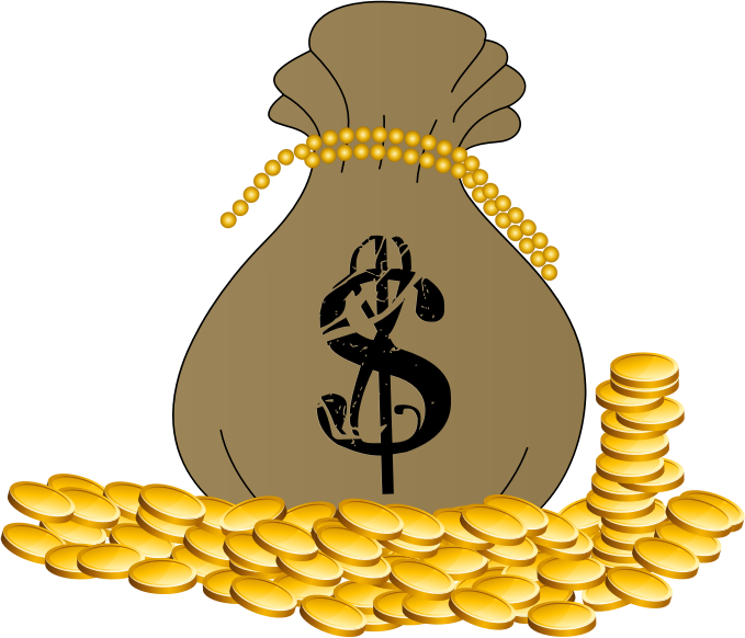 Clipart - Bag of Cash