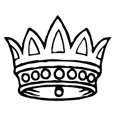 Top 30 Free Printable Crown Coloring Pages Online