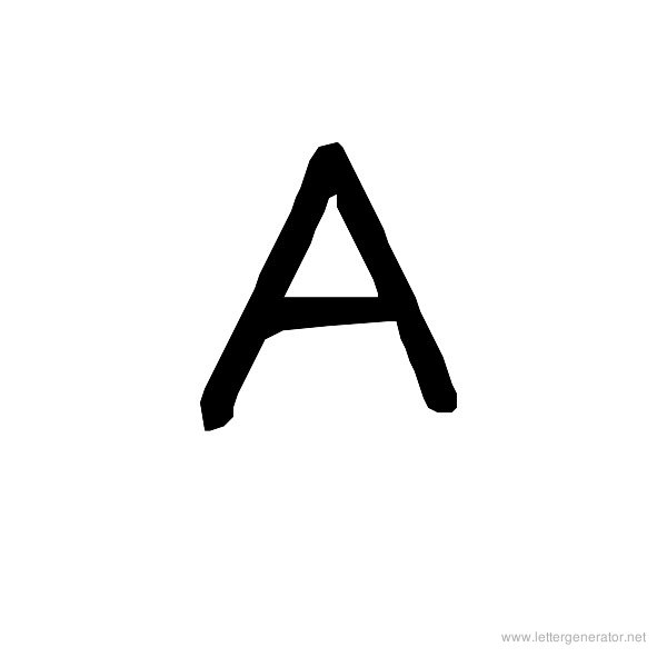 Cool Alphabet Gallery - Free Printable Alphabets | LETTER ...