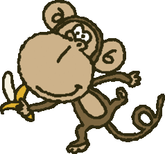 Monkey Graphics Clip Art Clipart - Free to use Clip Art Resource