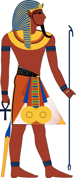 Pharaoh Right Facing Clip Art - vector clip art ...