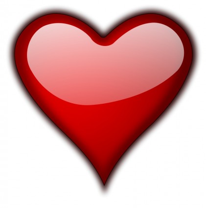 Picture Of A Red Heart | Free Download Clip Art | Free Clip Art ...